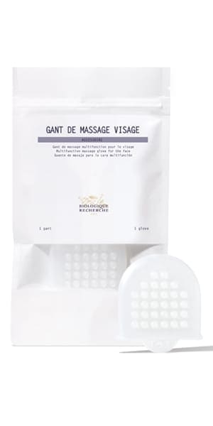 Guante de masaje facial